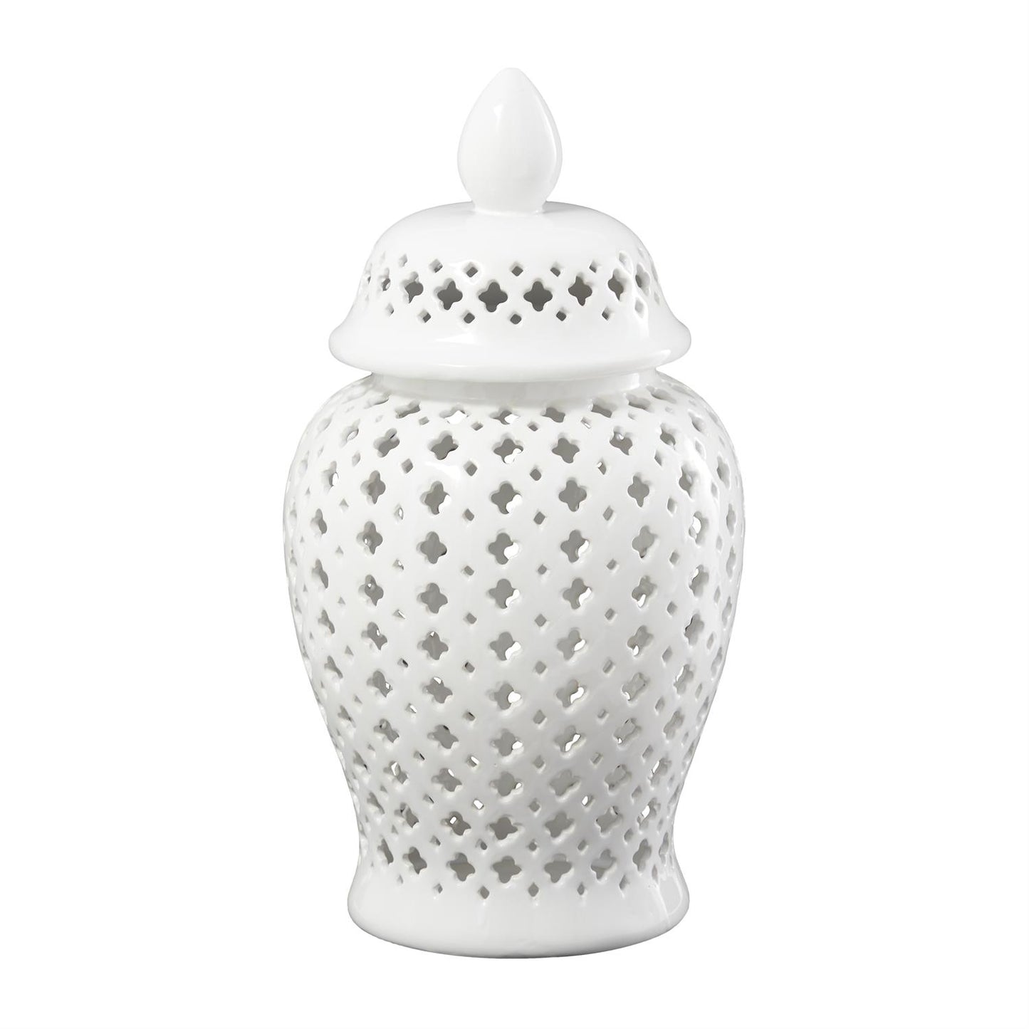 White Ceramic Jar