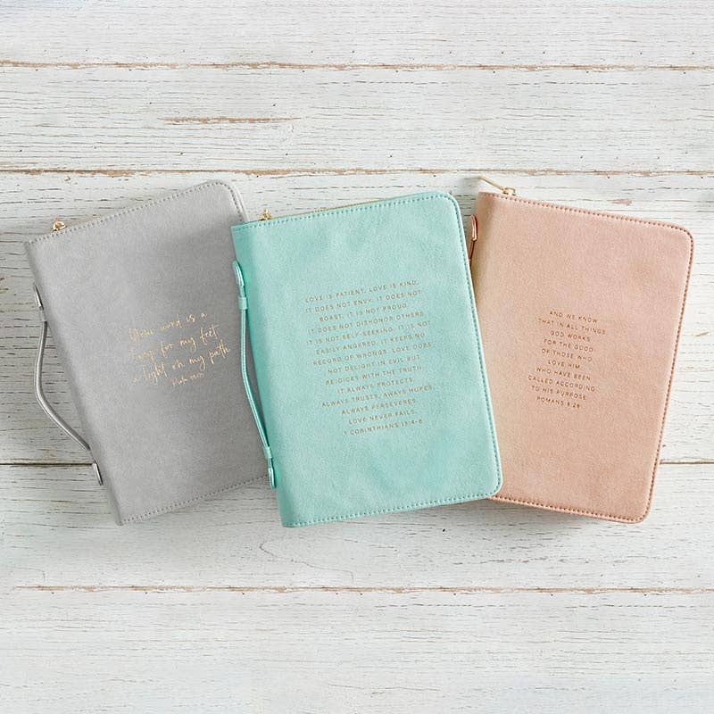 Simply Faith Bible Cover - Romans 8:28
