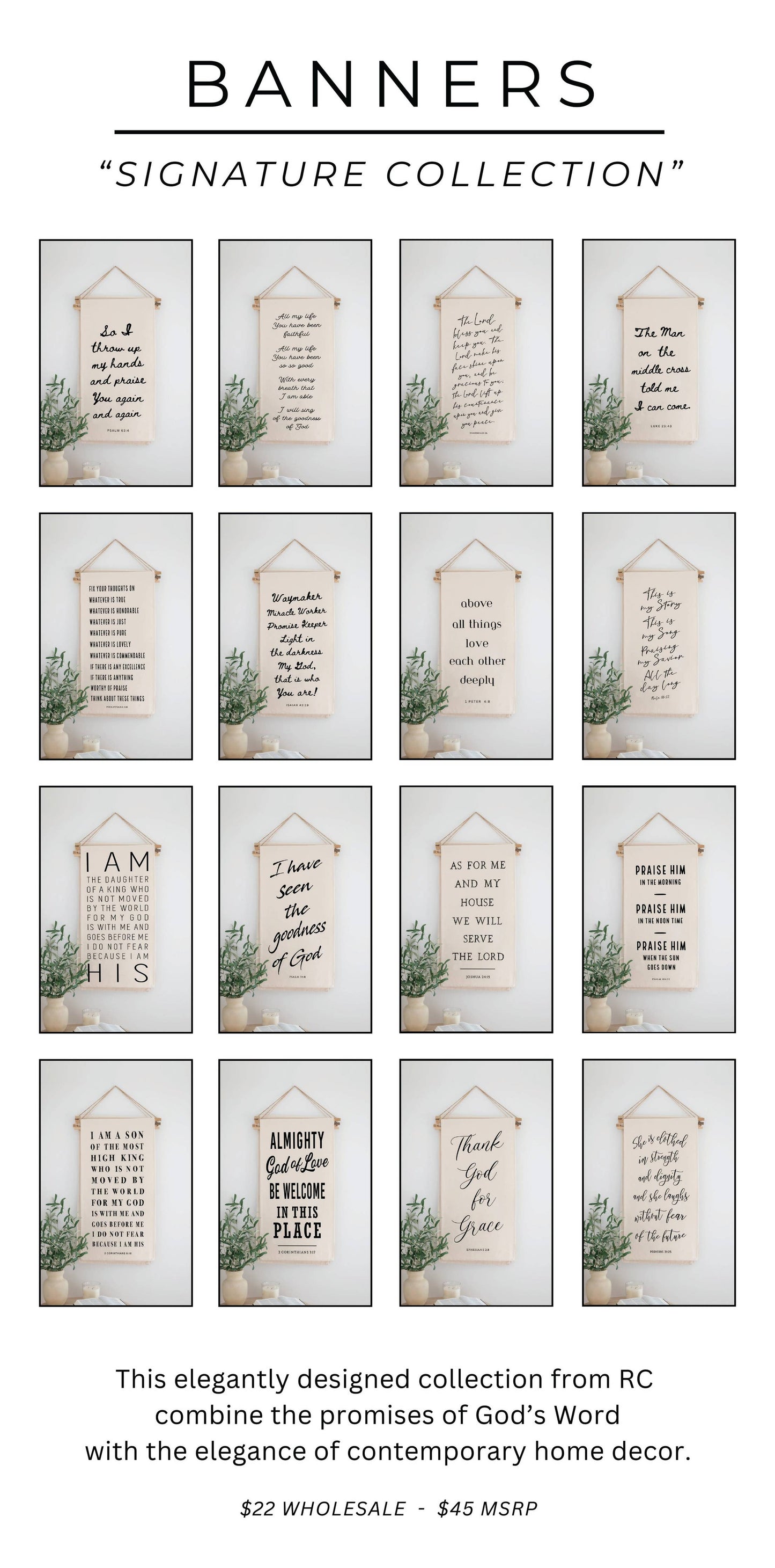 Hanging Scroll Banner | I Have Seen