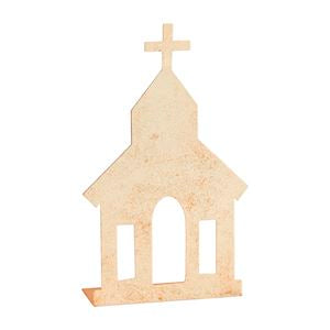 LG GOLD TIN CHURCH SITTERS