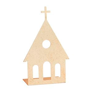 SM GOLD TIN CHURCH SITTERS