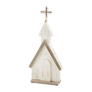 MED WOOD CHURCH SITTER