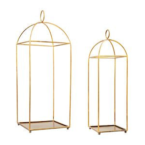 Brass Lanterns- Set of 2
