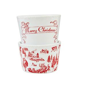 TOILE PRINT TIDBIT SET
