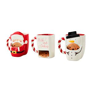 Christmas Cookie Pocket Mugs