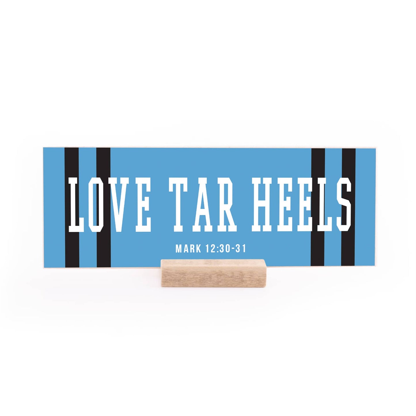 7.5 x 2.75" | School Spirit | Love Tar Heels