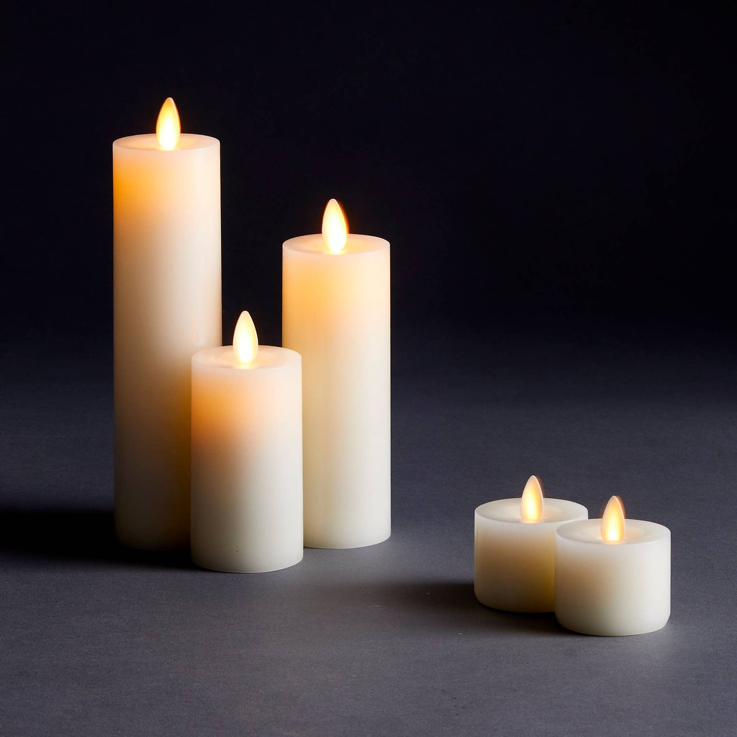 Lightli Moving Flame Pillar 2" X 6"