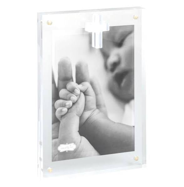 Vertical Layered Cross Acrylic Frame