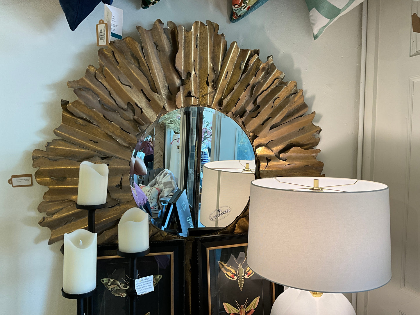 Hemani Round Mirror