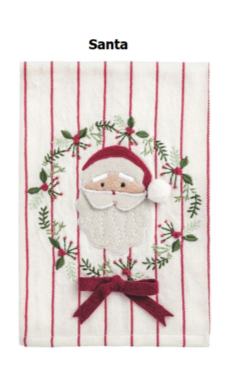 Santa Appliqué Towel