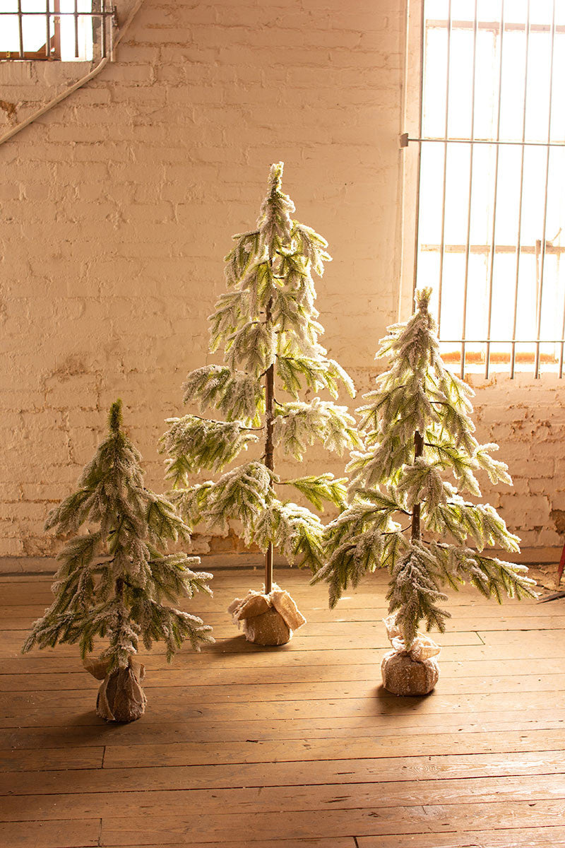 Artifical Frosted Christmas Tree-Medium