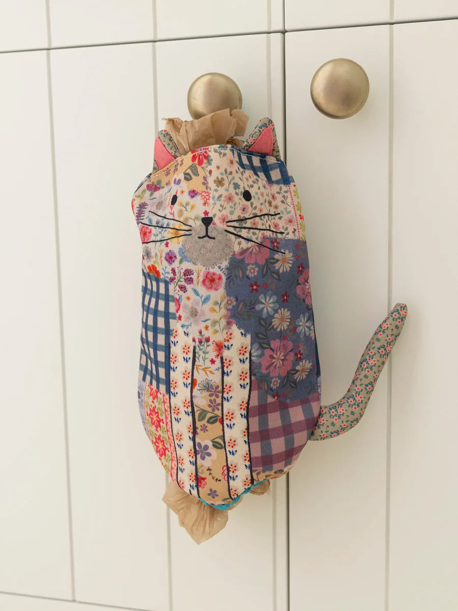 Grocery Bag Holder: Cat