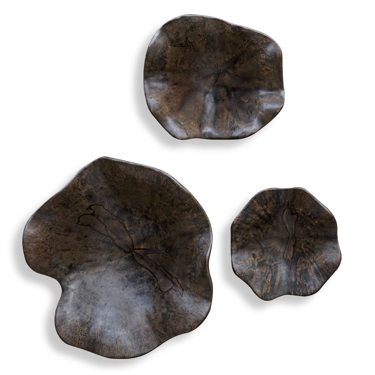 Teo Wood Wall Decor S/3 Uttermost