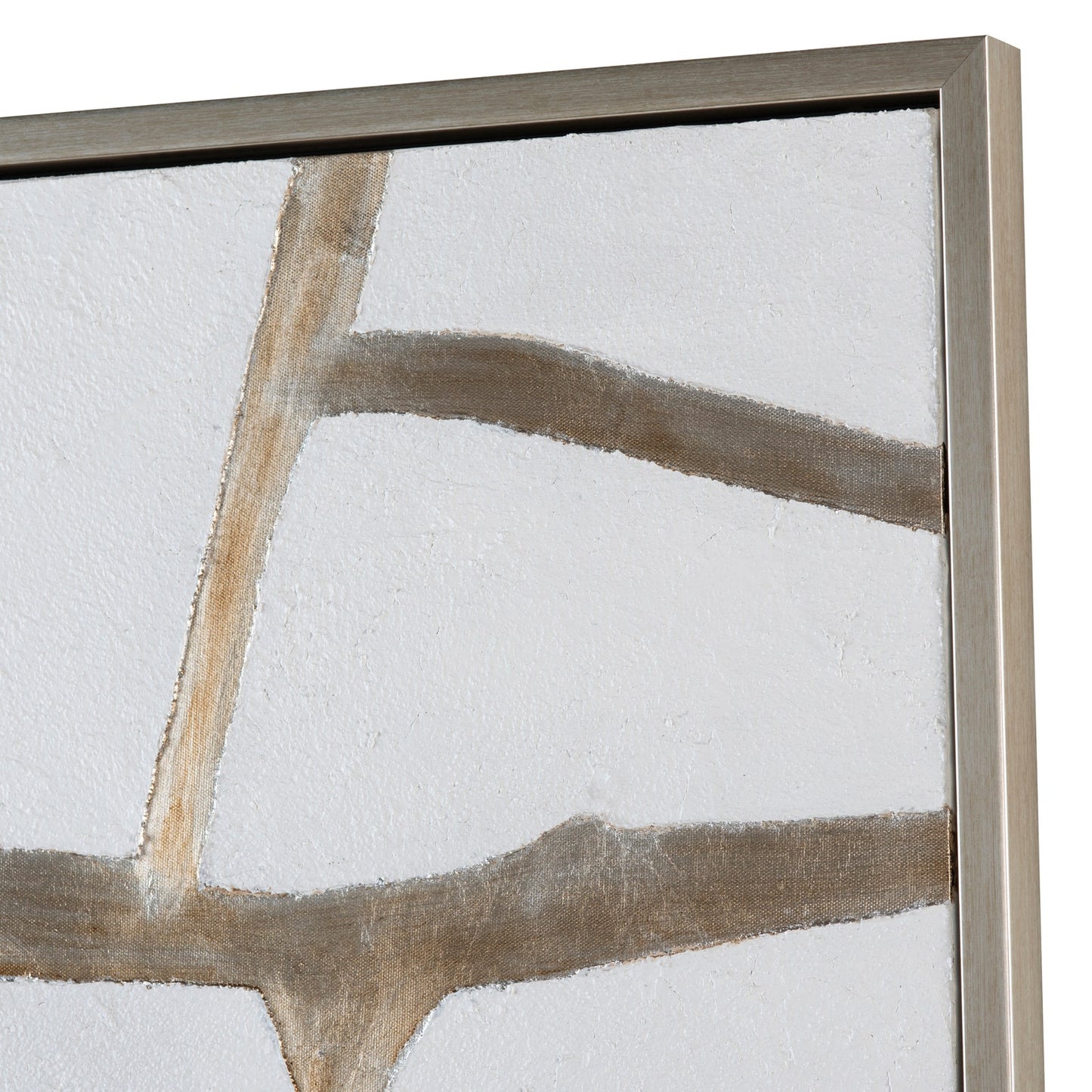 Silver lines Framed Canvas Set 2, CVTOP3237