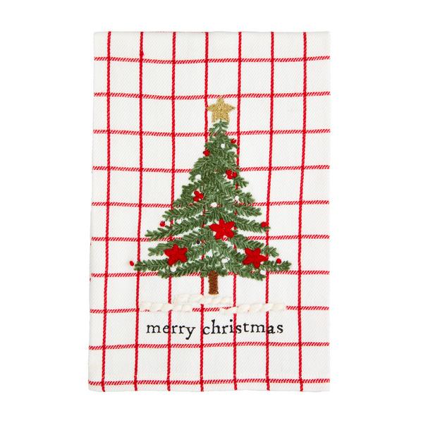 Tree Classic Embroidered Towel