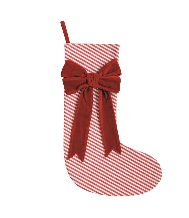 Red Bow Stocking