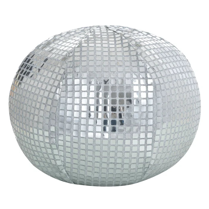 12x12 Round Disco Down Design Pillow