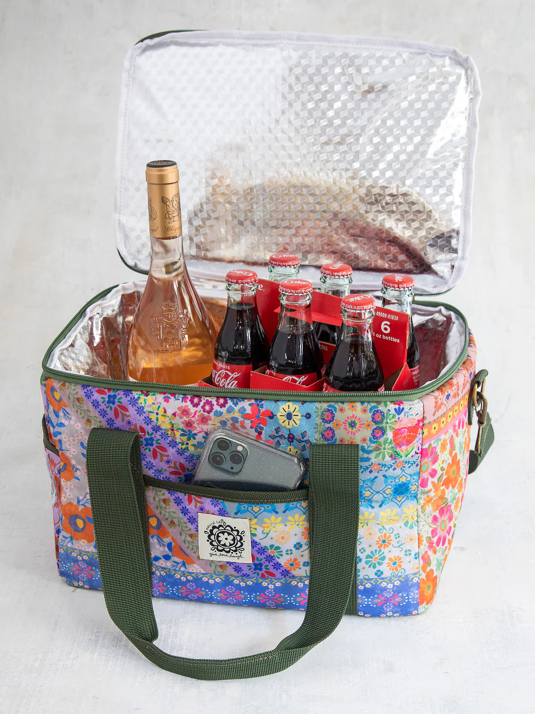 Cooler Tote- Patchwork