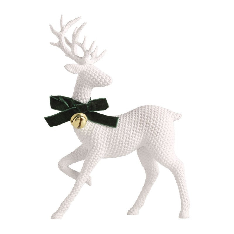 Large Resin White Deer