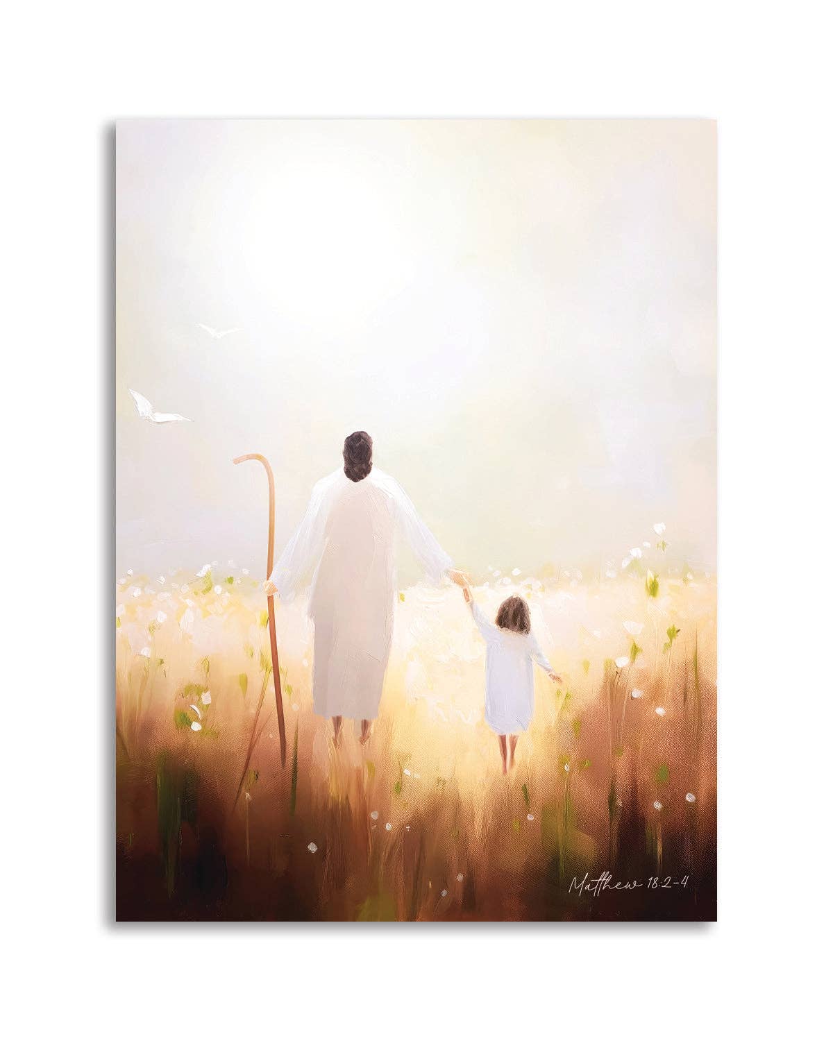 Watercolor | Jesus And The Child
