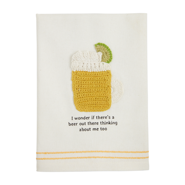 Beer Fiesta Crochet Towels