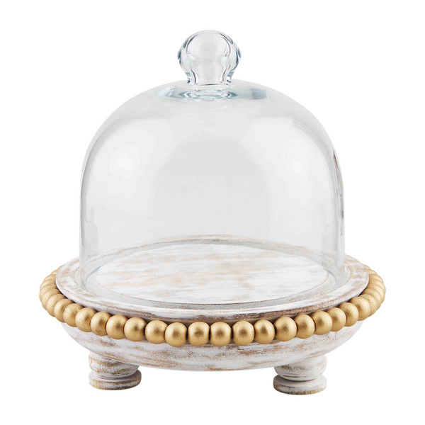 Round Gold Cloche