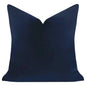 22" Cobalt Blue Velvet Pillow