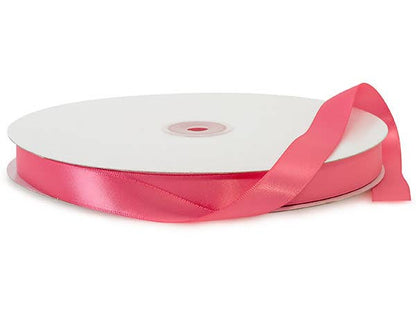 Double Face Satin Gift Packaging Ribbon: Hot Pink / 1 Pack / 1-1/2"x50 yards