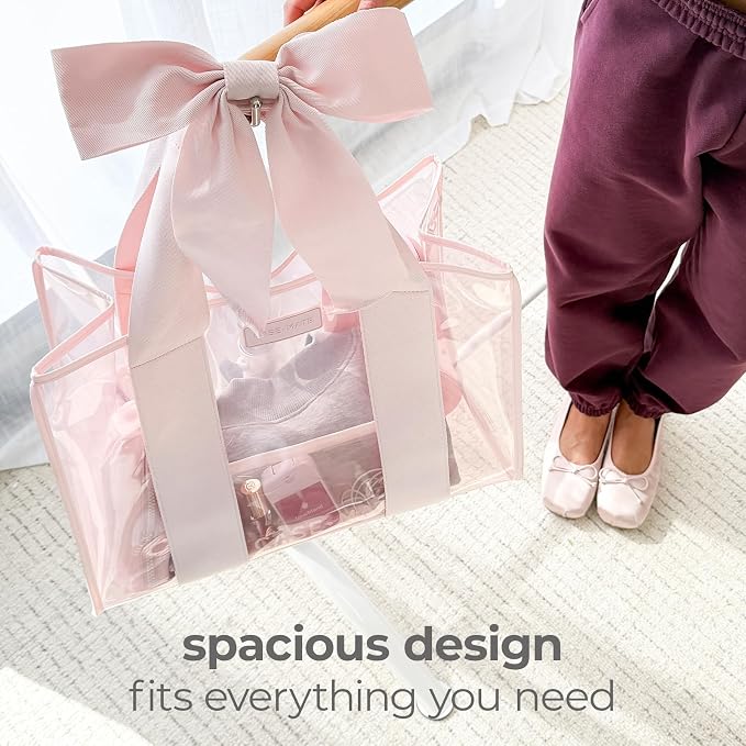 Casemate Ballet Pink Bow Jelly Tote Bag