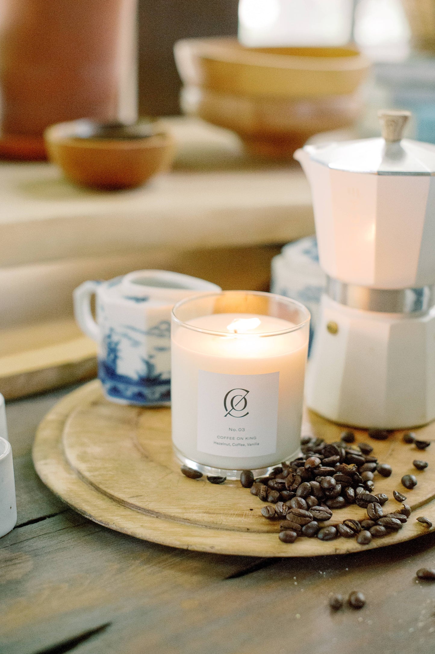 No. 03 Coffee on King Soy Candle: 9 oz.