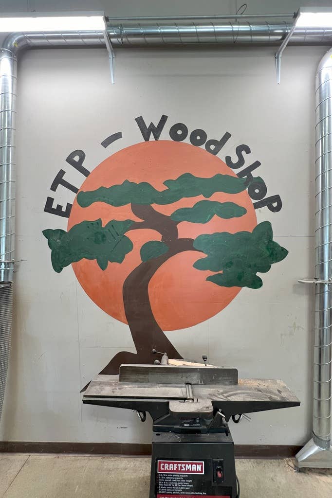 He Lives Wood Decor - Made by Survivors : Natural