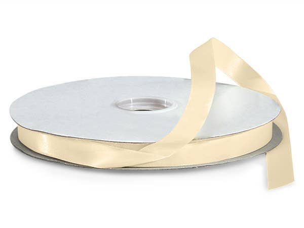Double Face Satin Gift Packaging Ribbon: Red Double / 1 Pack / 1-1/2"x50 yards