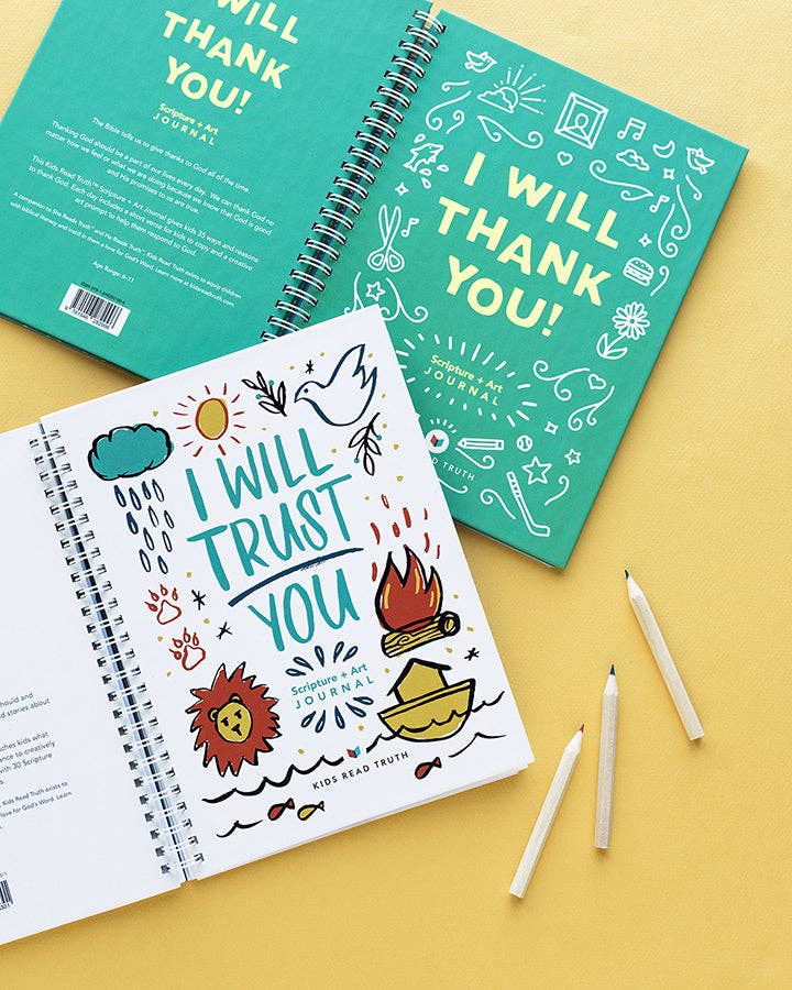I Will Trust You Art Journal | Kids Read Truth: 1+