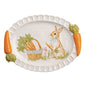 Easter Carrot Handled Platter