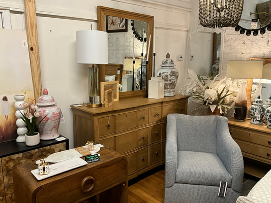 Brindle Dresser and Mirror