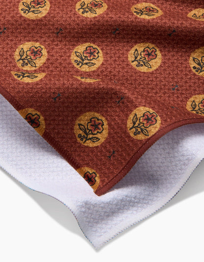 Artisanal Floral Orange