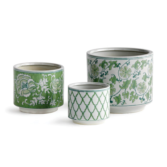 Imperial Cylinder Pots Set of 3