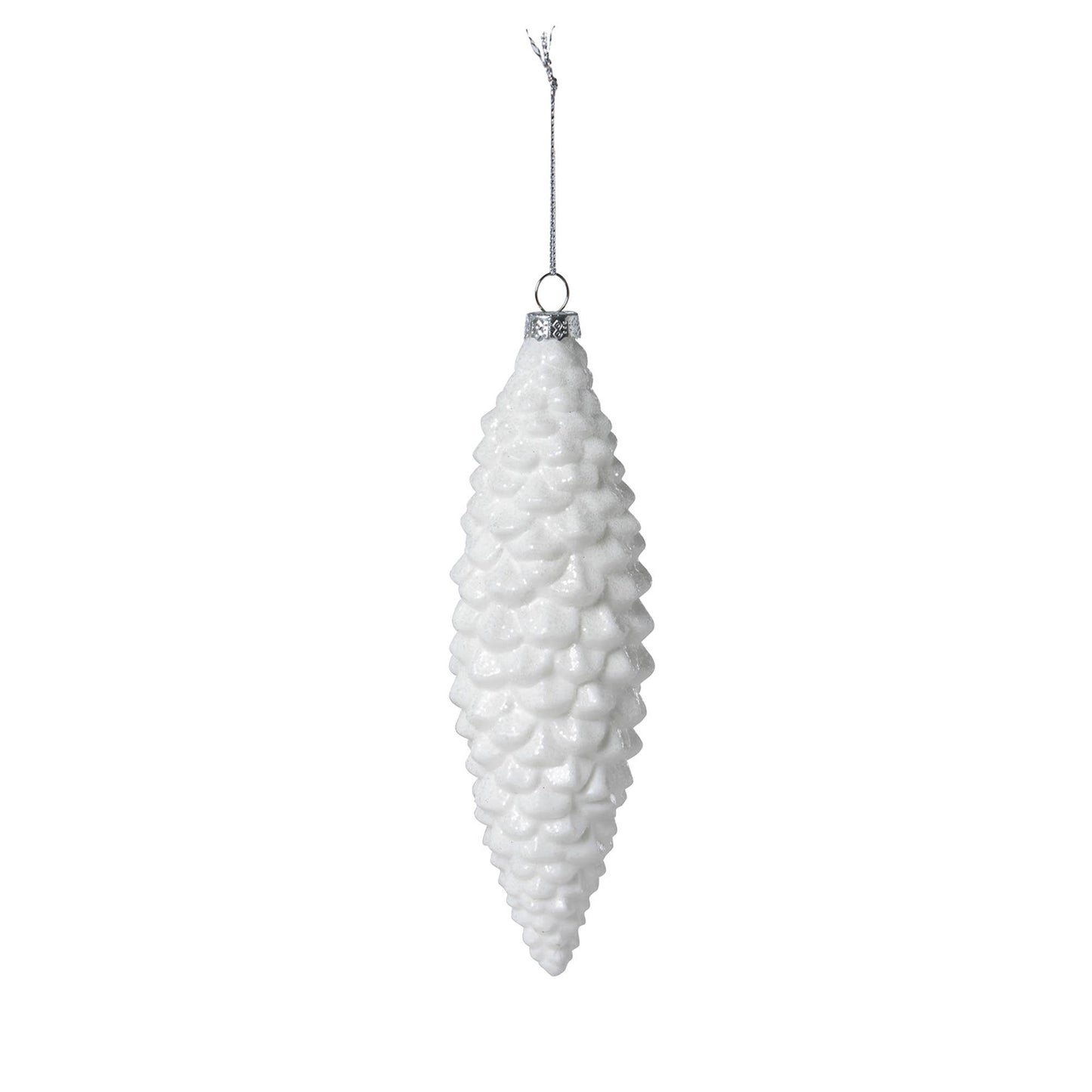 Promo Park Hill Collection Frosted White Pinnacle Pine Cone