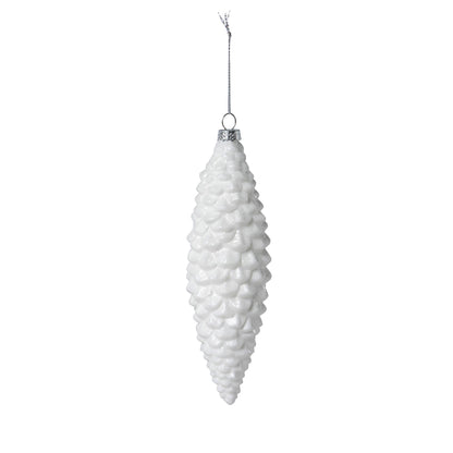 Promo Park Hill Collection Frosted White Pinnacle Pine Cone