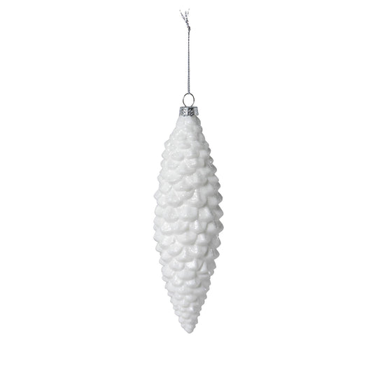 Promo Park Hill Collection Frosted White Pinnacle Pine Cone