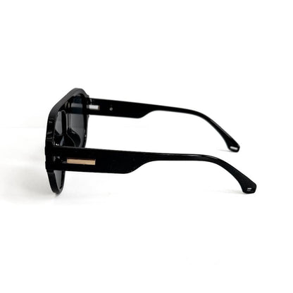 Knox Aviator Sunglasses: Green/Ombre