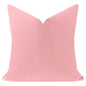 22" Blush Pink Velvet Pillow