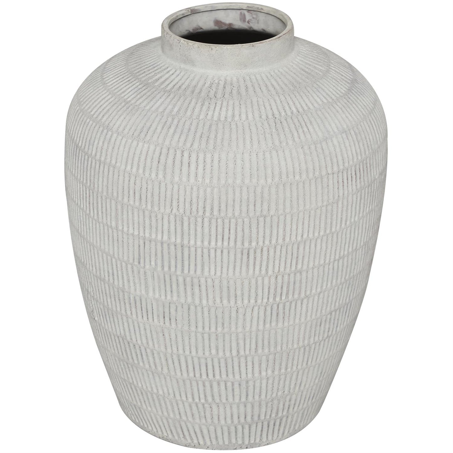 19" Textured Vase