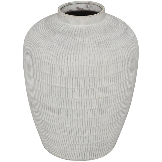 19" Textured Vase