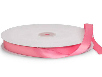Double Face Satin Gift Packaging Ribbon: Hot Pink / 1 Pack / 1-1/2"x50 yards