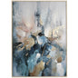 Blue Abstract Canvas- 47" x 65"