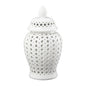 White Ceramic Jar