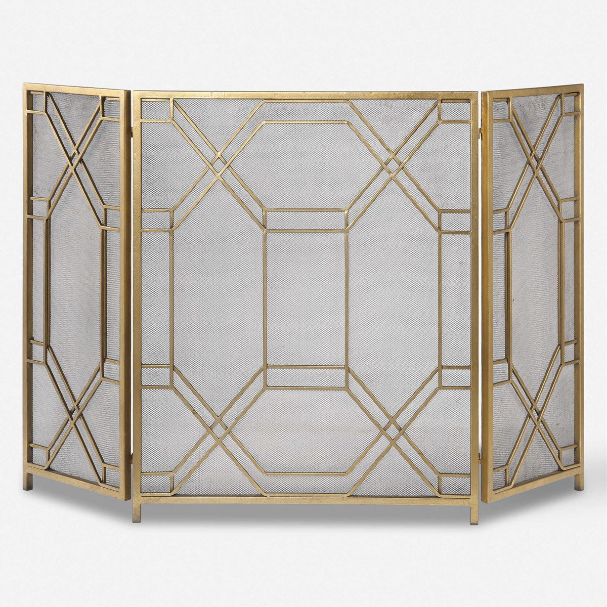 Rosen Gold Fireplace Screen