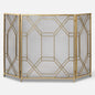 Rosen Gold Fireplace Screen