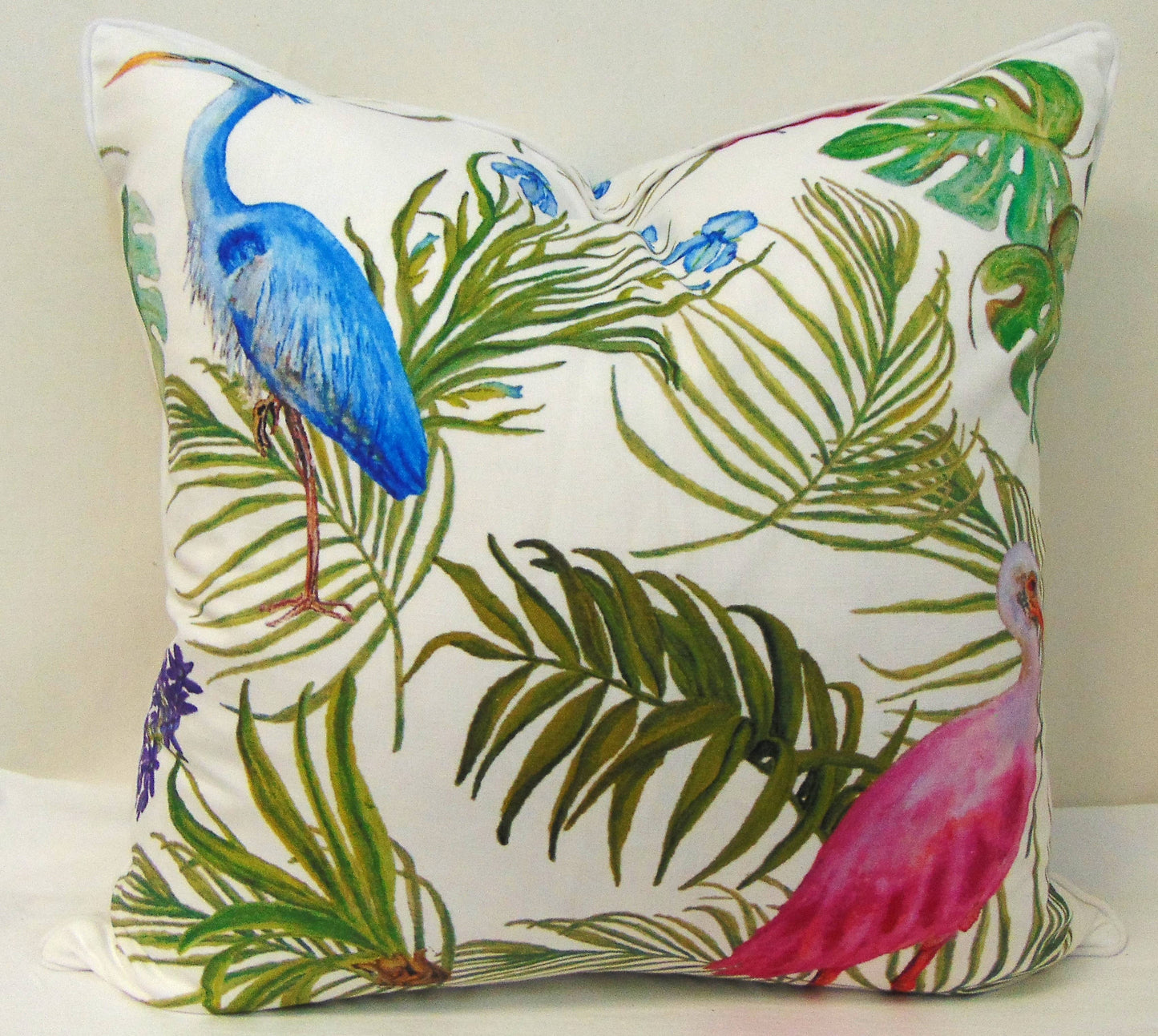 Limited Edition Paradise Pillow Cover With Welt